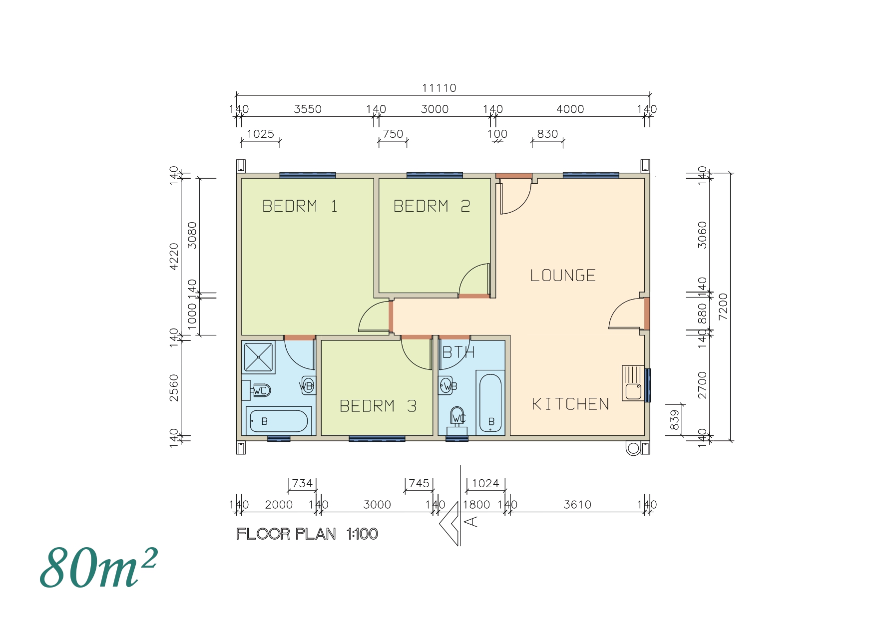 3Bed 80m Floorplan Colour_page-0001